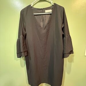 Elegant Black Midi Dress